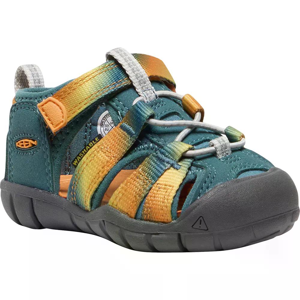 キーン シーキャンプ II CNX キッズ 山歩きブーツ （ OmbreMediterranea ） | KEEN Seacamp II CNX Kids Hiking Boots  [t]