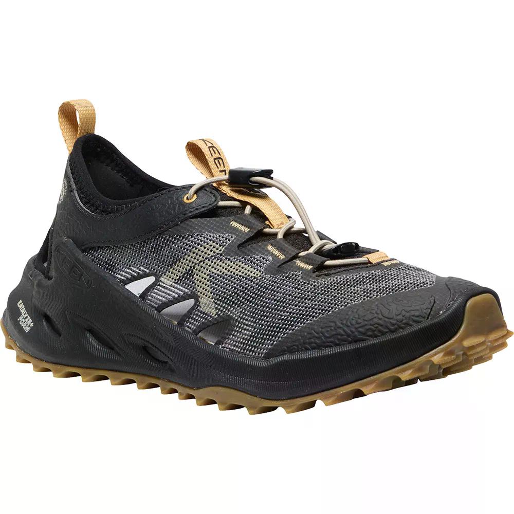 キーン ジオニック 冒険 山歩きシューズ レディース （ Black/OakBuff ） | KEEN Zionic Adv Hiking Shoes Women  [t]