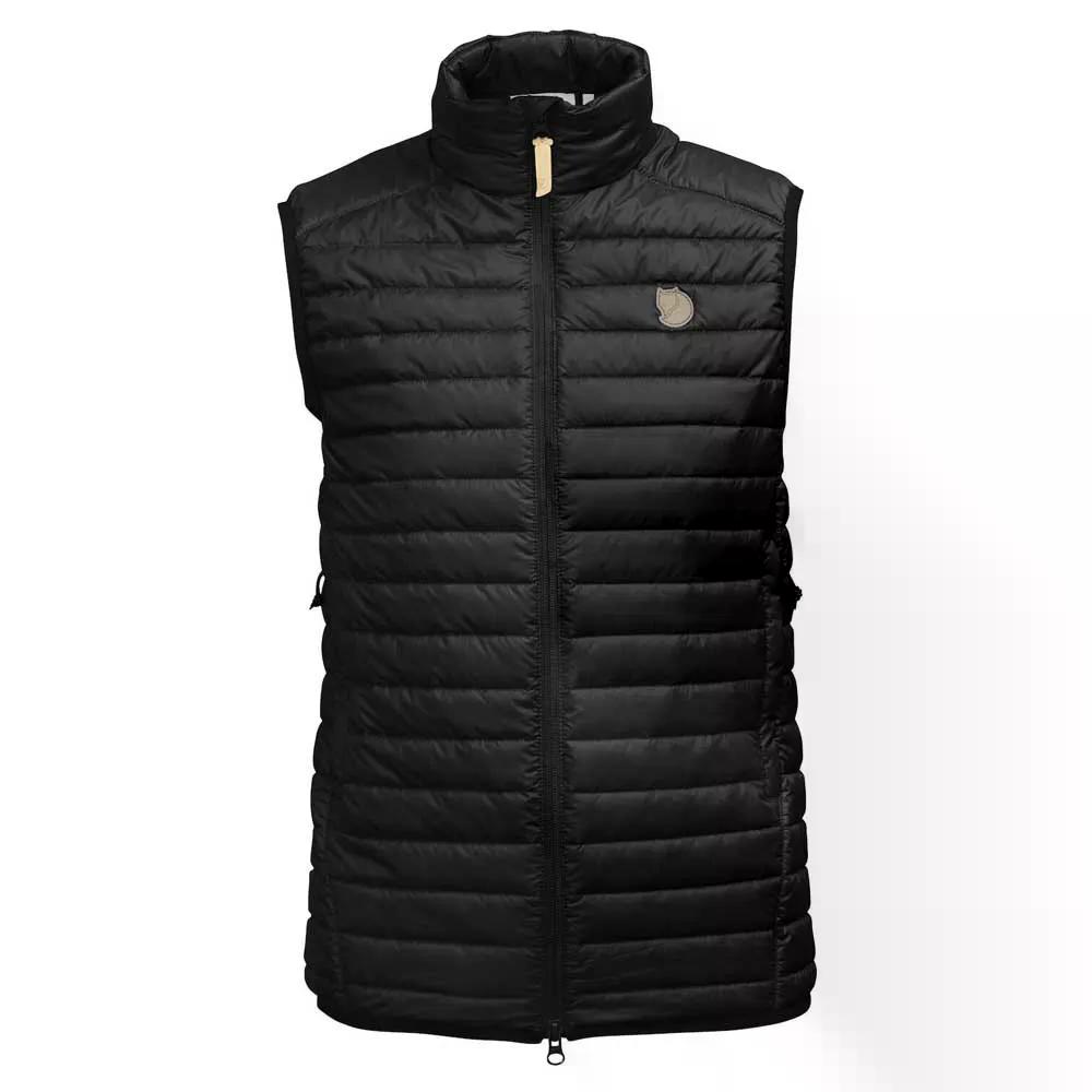 フェールラーベン アビスコ パデッド より良い 成人女性 （ Black ） | Fjallraven Abisko Padded vest woman  [t]