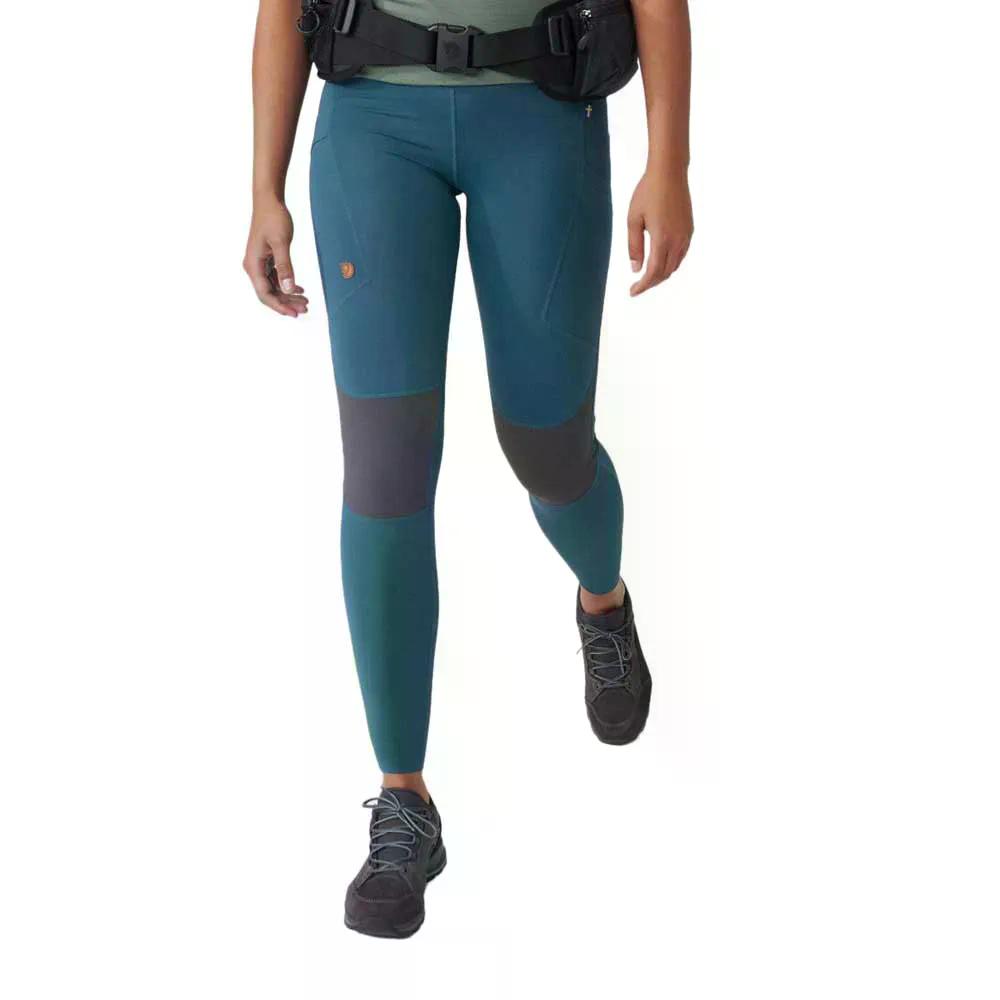 フェールラーベン アビスコ トレッキング プロ レギンス ウーマン （ IndigoBlue/IronGrey ） | Fjallraven Abisko Trekking Pro leggings woman [t]｜クライムスワールド 店