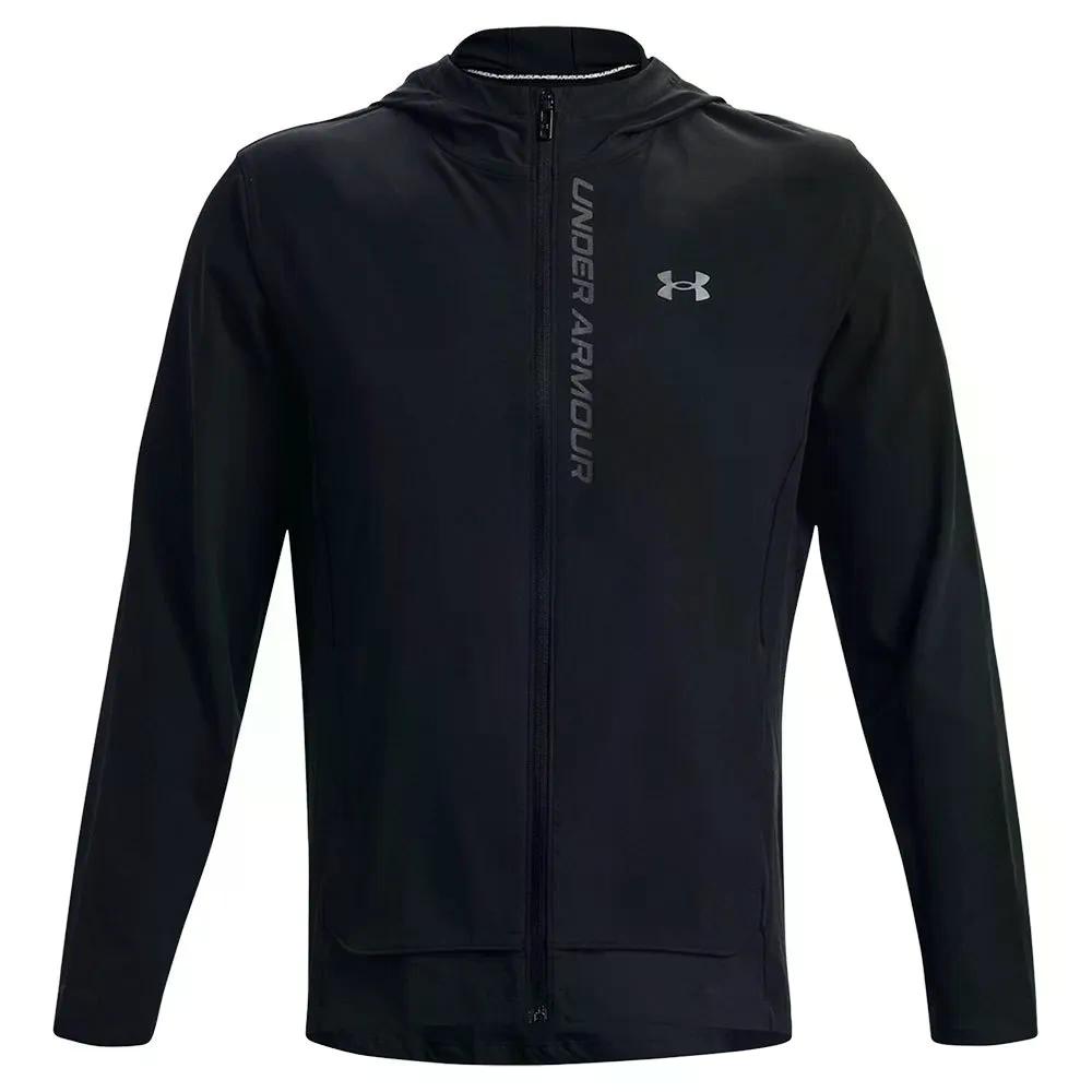 アンダーアーマー アウトラン ザ 狂飆 雨合羽 （ Black/JetGray/Reflective ） | UNDER ARMOUR OutRun The Storm raincoat  [t]