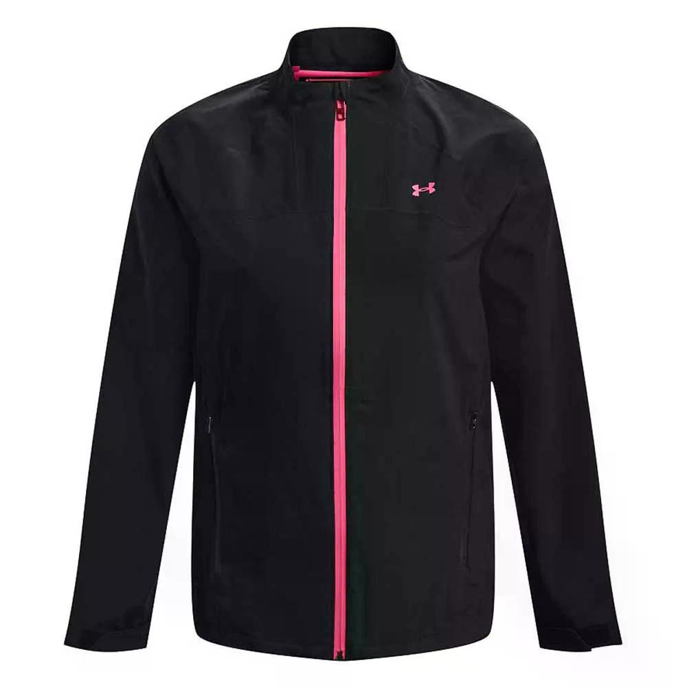 アンダーアーマー ゴルフ ストームプルーフ 2.0 ウインドブレーカー （ Black/PinkPunk ） | UNDER ARMOUR GOLF Stormproof 2.0 windbreaker [t]