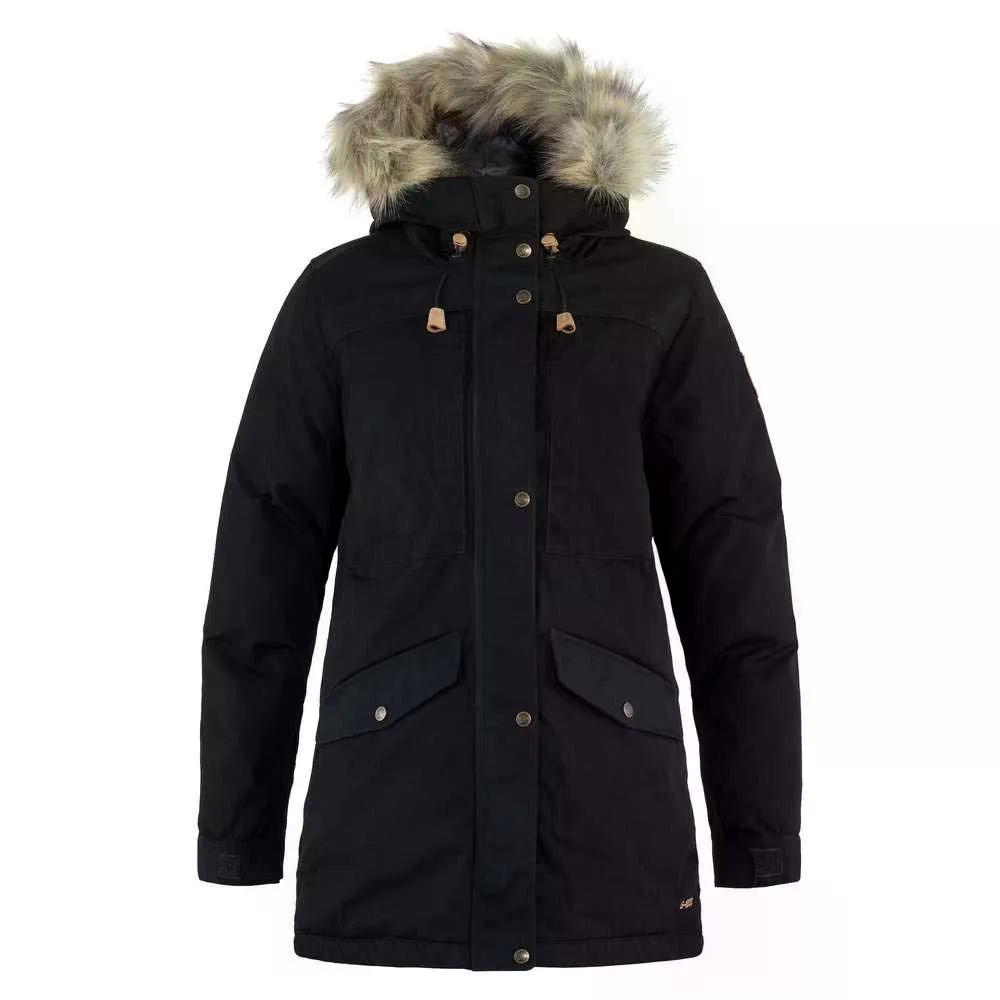フェールラーベン シンギ 落ち込む 上衣 成人女性 （ Black ） | Fjallraven Singi Down jacket woman  [t]