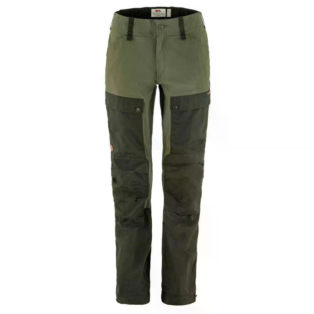 フェールラーベン ケブ カーブド ズボン下 成人女性 （ DeepForest/LaurelGreen ） | Fjallraven Keb Curved pants woman  [t]