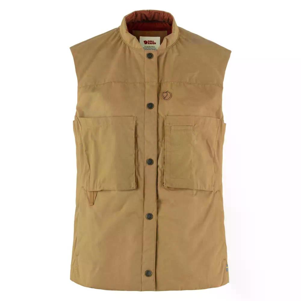 フェールラーベン シンギ パデッド より良い 成人女性 （ BuckwheatBrown ） | Fjallraven Singi Padded vest woman  [t]