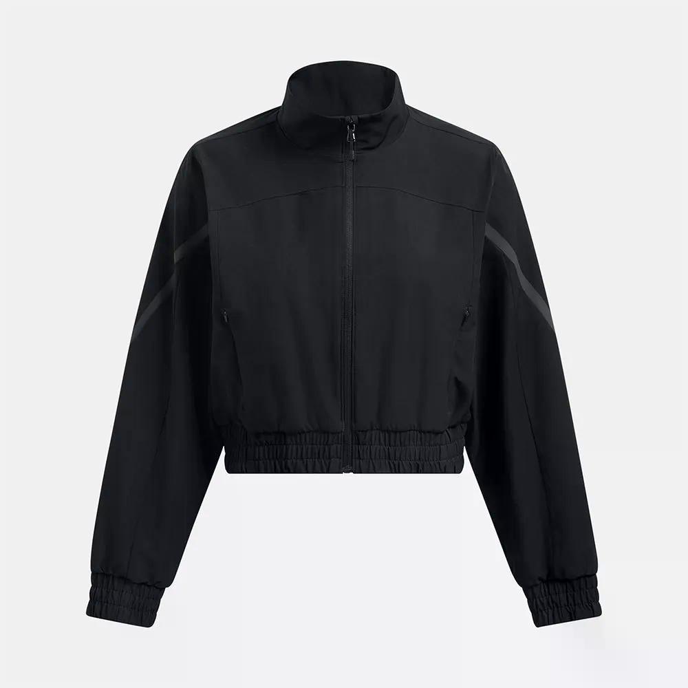 アンダーアーマー アンストッパブル クロップ ジャケット ウーマン （ Black/Black ） | UNDER ARMOUR Unstoppable Crop jacket woman [t]