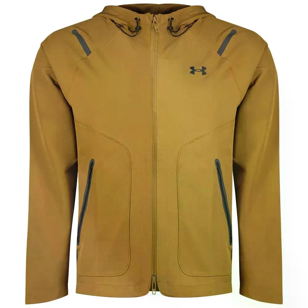 アンダーアーマー アンストッパブル レフトチェスト 上衣 （ Coyote/Black ） | UNDER ARMOUR Unstoppable Left Chest jacket  [t]