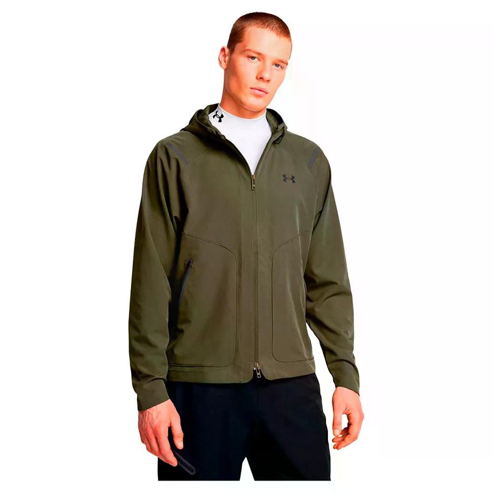 アンダーアーマー アンストッパブル レフトチェスト 上衣 （ MarineODGreen/Black ） | UNDER ARMOUR Unstoppable Left Chest jacket  [t]