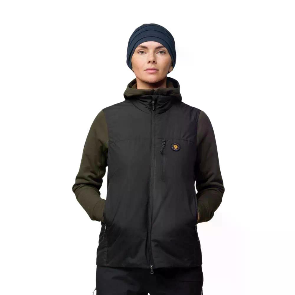 フェールラーベン ベルグタゲン 60 より良い 成人女性 （ Black ） | Fjallraven Bergtagen 60 vest woman  [t]