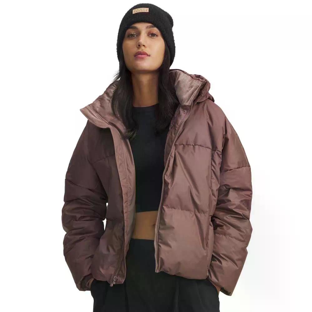 アンダーアーマー 最高限度受け答え 落ち込む パ毛皮 上衣 成人女性 （ Brown/SierraTaupe ） | UNDER ARMOUR Limitless Down Puffer jacket woman  [t]