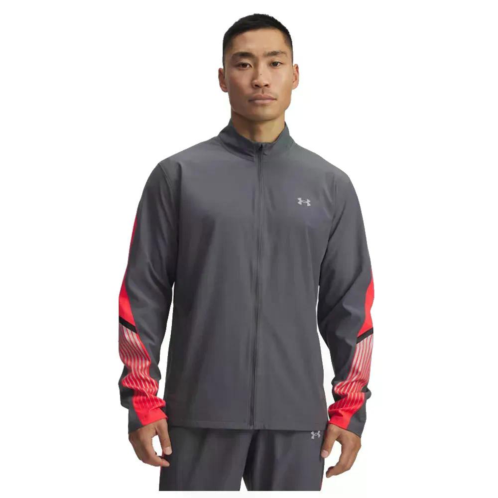 アンダーアーマー ベロシティ ストーム ジャケット （ Gray/Reflective ） | UNDER ARMOUR Velociti Storm jacket [t]