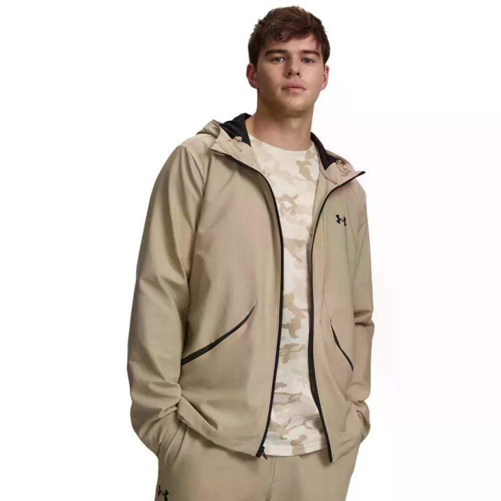 アンダーアーマー アンストッパブル ウーブン ジャケット （ Brown ） | UNDER ARMOUR Unstoppable Woven jacket [t]