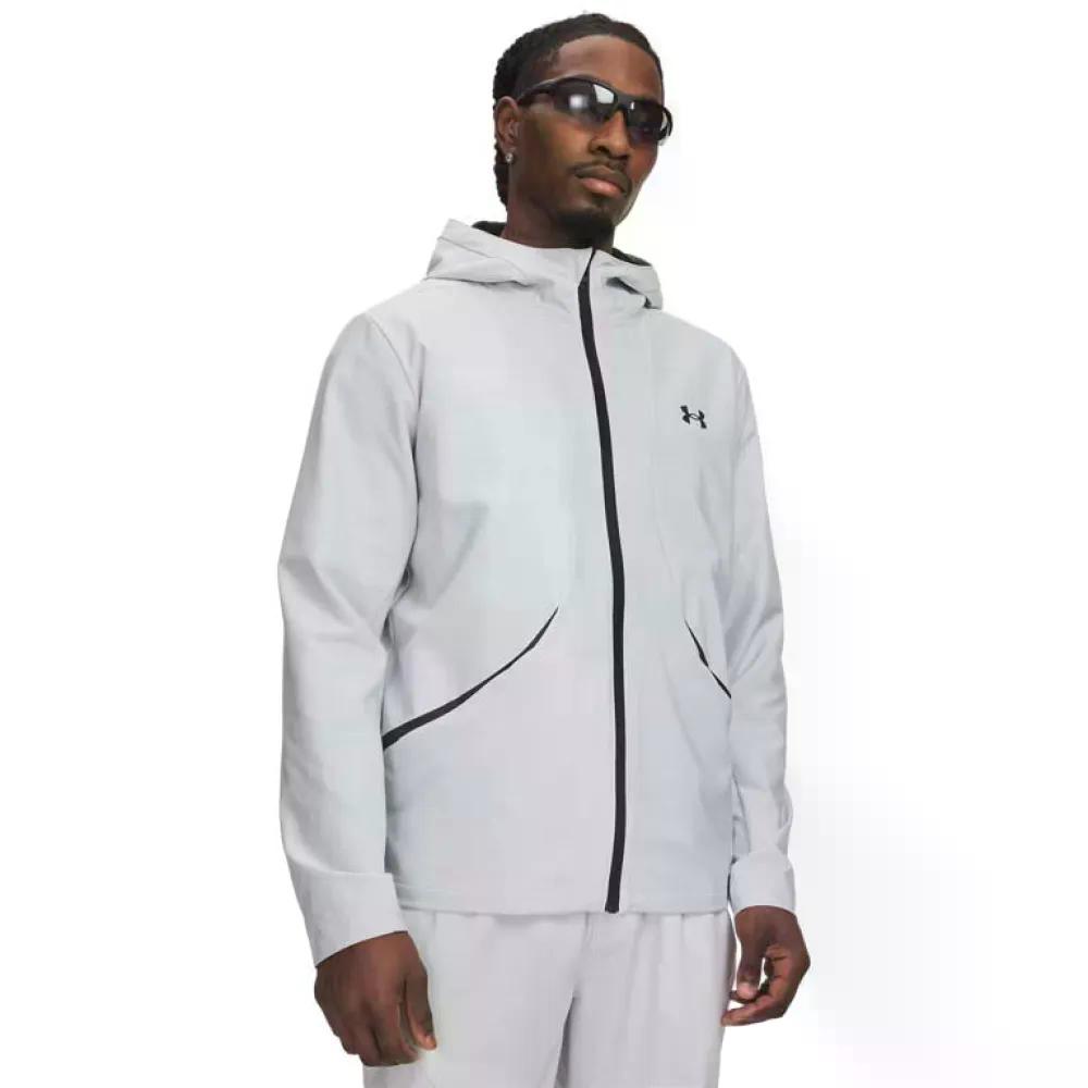 アンダーアーマー アンストッパブル ウーブン 上衣 （ Gray ） | UNDER ARMOUR Unstoppable Woven jacket  [t]