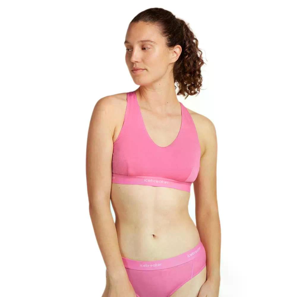 ICEBREAKER Merino 125 Cool Lite Sprite Racerback スポーツブラ （ Pop ） [t] 7,372円