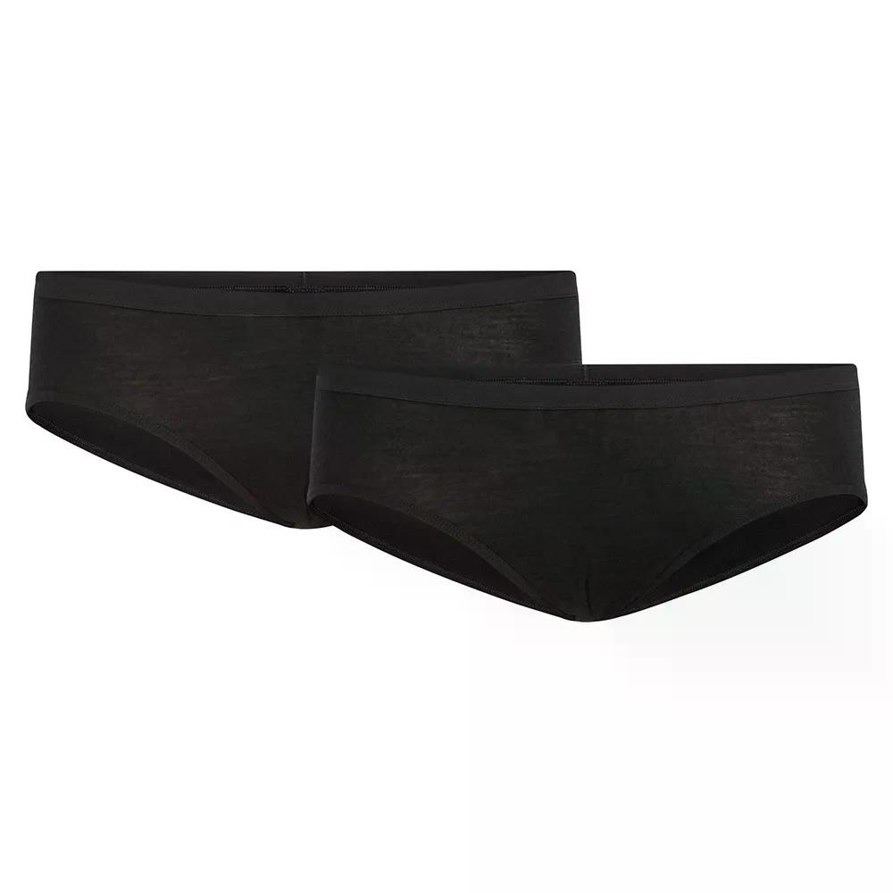 ICEBREAKER Merino 150 Siren Hipkini パンティー 2 ユニット （ Black ） [t]