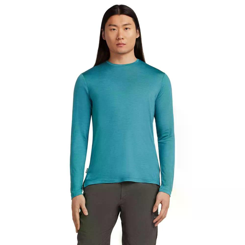 ICEBREAKER Merino Blend 125 Cool-Lite? Sphere 長袖Tシャツ （ Topaz ） [t]