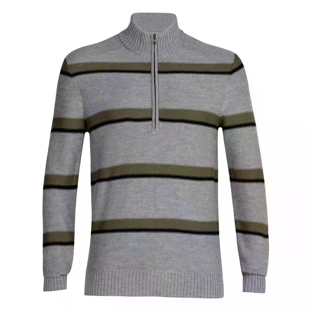 ICEBREAKER Waypoint Merino ハーフジップセーター （ GritstoneHeather/Loden/Black ） [t]｜クライムスワールド 店 22,411円