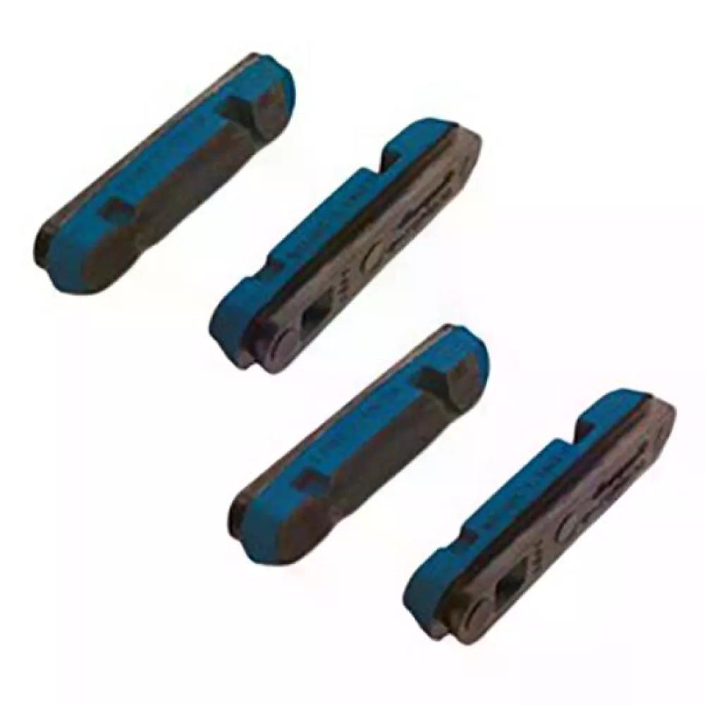CAMPAGNOLO Mille pack of 4 Caliper Inserts リムブレーキパッド （ Black ）  [t]