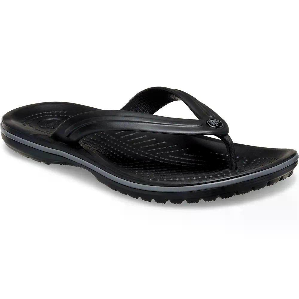 CROCS Crocband 砂浜サンダル （ Black/SlateGrey ）  [t]