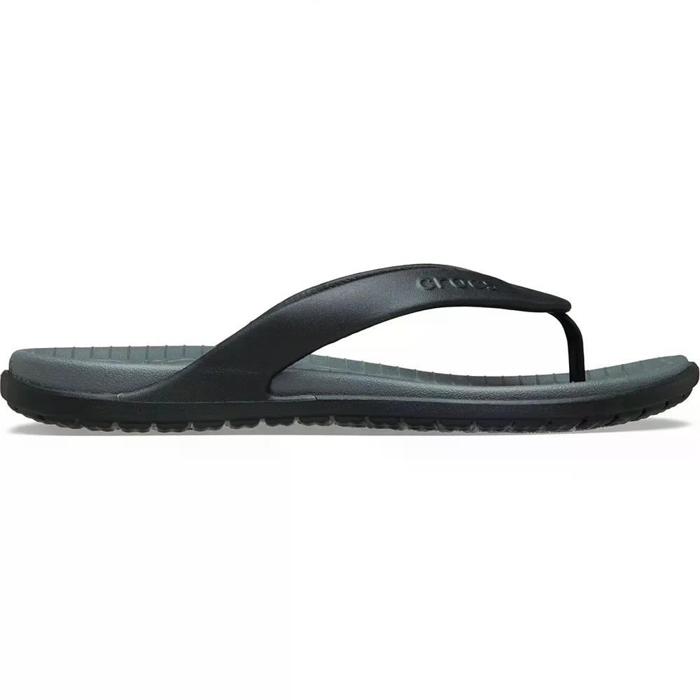 CROCS Coast 砂浜サンダル （ Black/SlateGrey ）  [t]