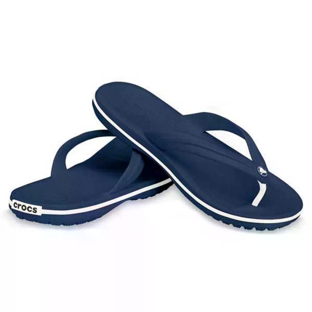 CROCS Crocband 砂浜サンダル （ Navy002 ）  [t]