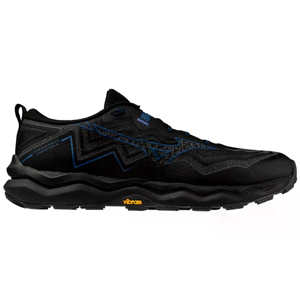 ミズノ ウェーブ ダイチ 9 ゴアテックス トレイル ランニングシューズ （ Black/DressBlues/BlackSand ） | MIZUNO Wave Daichi 9 GORE-TEX Trail Running Shoes [t]｜クライムスワールド 店