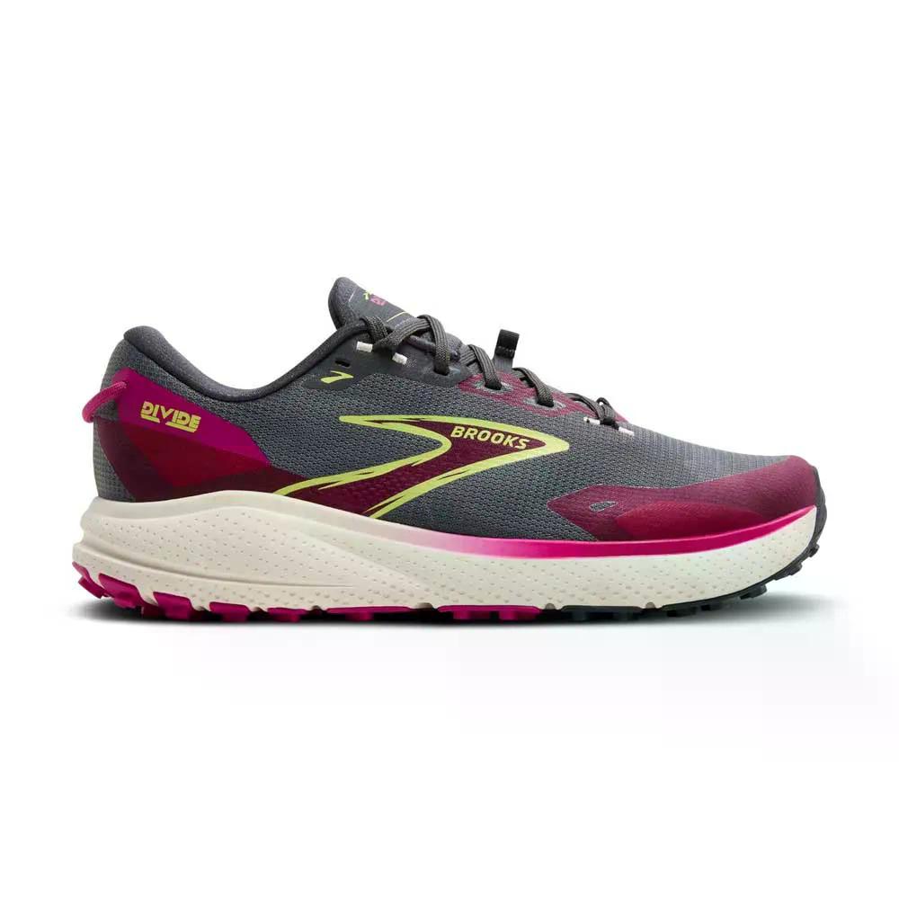 ブルックス ディバイド 6 レディース トレイル ランニングシューズ （ Black/Yellow/White ） | BROOKS Divide 6 Trail Running Shoes Women [t]