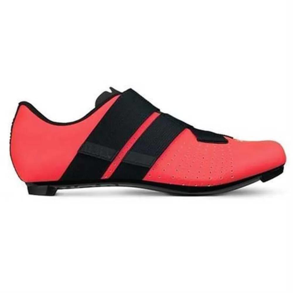 フィジーク テンポ パワーストラップ R5 ロード シューズ （ Coral/Black ） | FIZIK Tempo Powerstrap R5 Road Shoes [t]