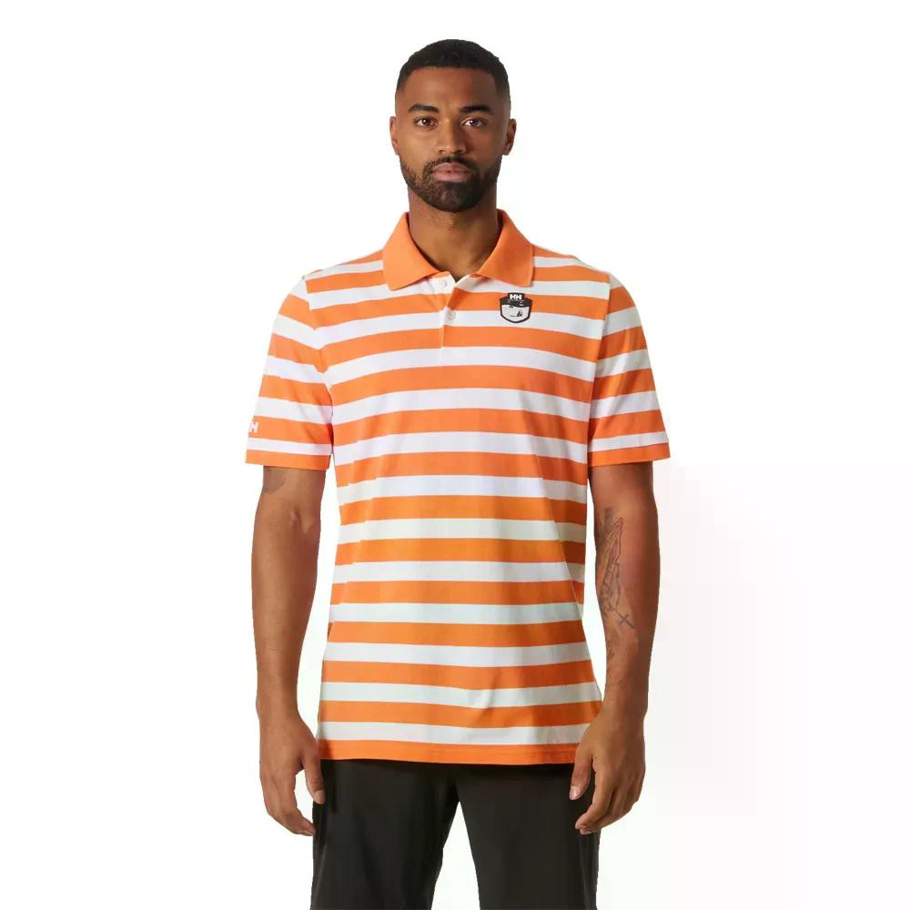 ヘリーハンセン マーストランド ショートスリーブ ポロシャツ （ Bonfire ） | HELLY HANSEN Marstrand Short Sleeve Polo Shirt [t]