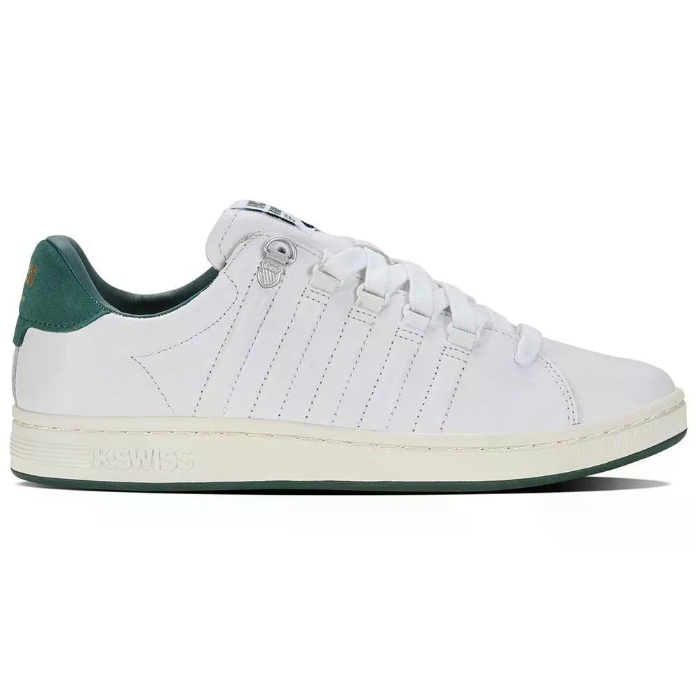 入れものイス 生活スタイル ロザン II スニーカー （ White/PosyGreen/Egret ） | K-SWISS Lifestyle Lozan II Sneakers  [t]