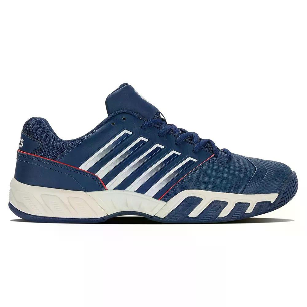 ケースイス ビッグショット ライト 4 パデル シューズ （ Opal/Blanc/Lollipop ） | K-SWISS Bigshot Light 4 Padel Shoes  [t]