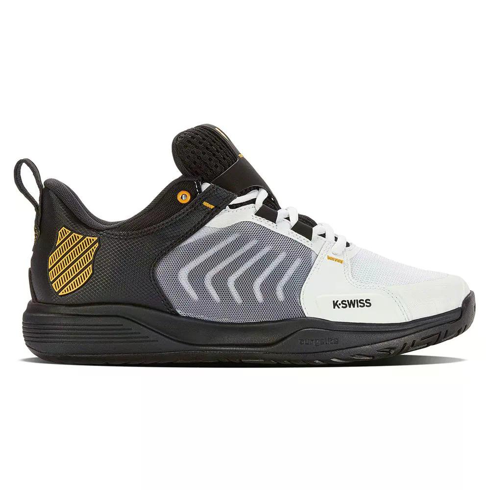 ケースイス ウルトラショット チーム パデル シューズ （ White/Moonless/Amber ） | K-SWISS Ultrashot Team Padel Shoes  [t]