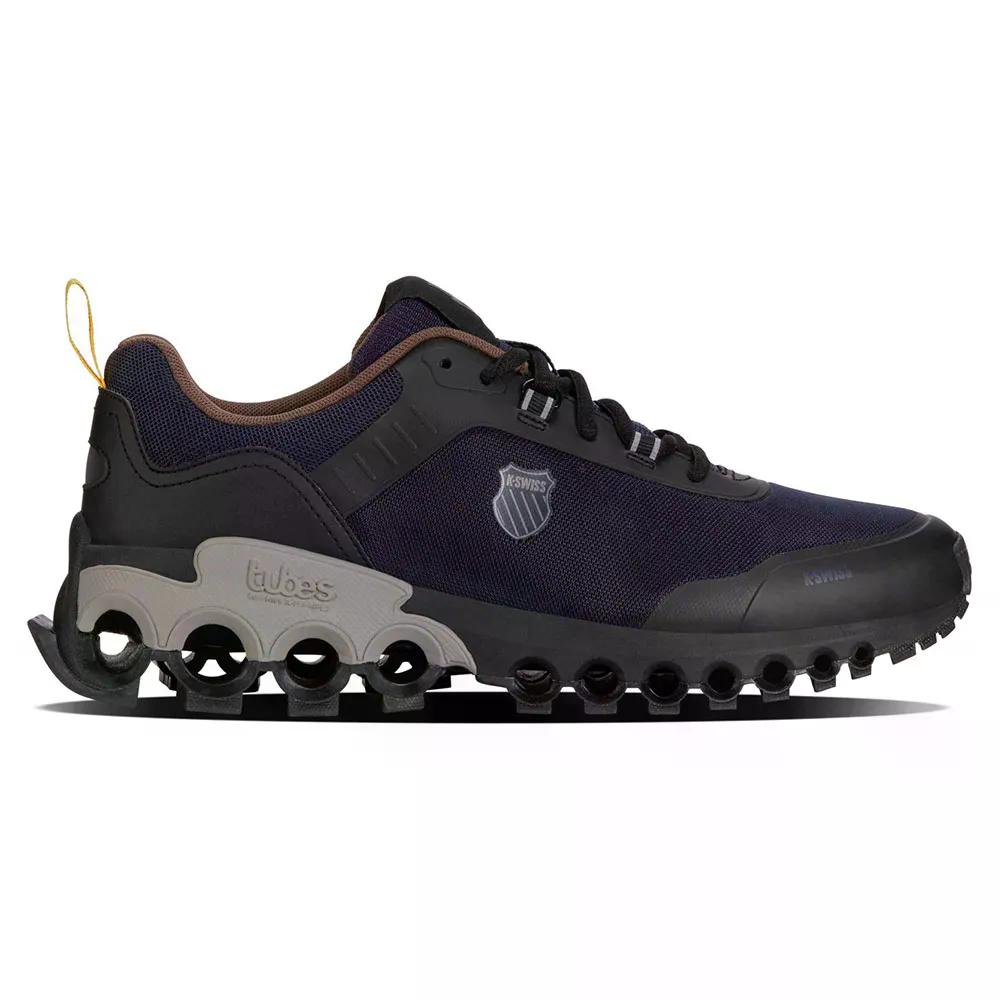 容れものイス 生活スタイル チューブス 手持ち部分 スニーカー （ Black/Peacoat/SnowWhite ） | K-SWISS Lifestyle Tubes Grip Sneakers  [t]