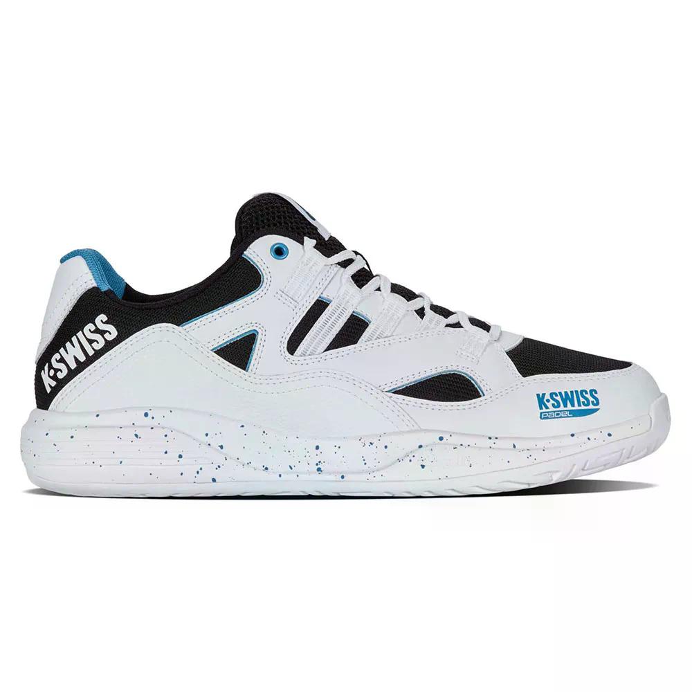 ケースイス トゥラ チーム パデル シューズ （ White/Black/BlueMoon ） | K-SWISS Tura Team Padel Shoes  [t]