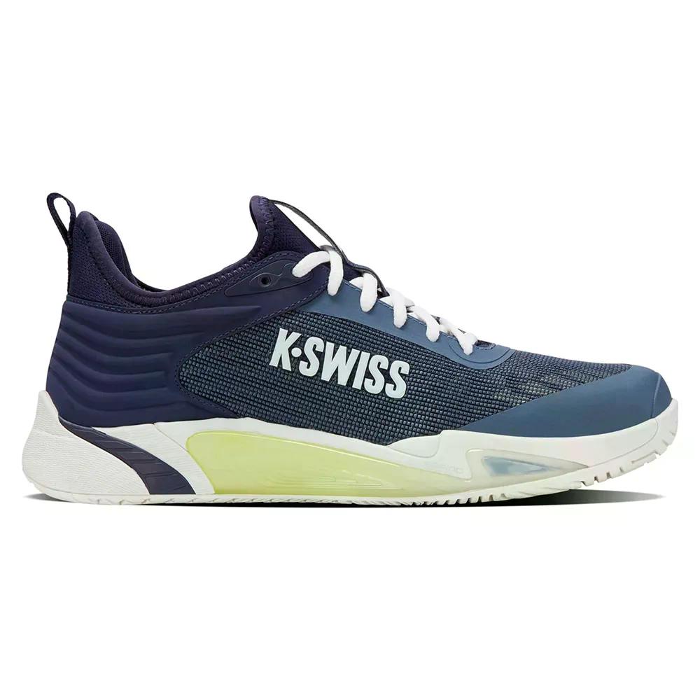 容れものイス ハイパーコート 尖塔 オール厚地の外套 シューズ （ VintageIndigo/NulacAcademy/Blue/Blue ） | K-SWISS Hypercourt Pinnacle All Court Shoes  [t]