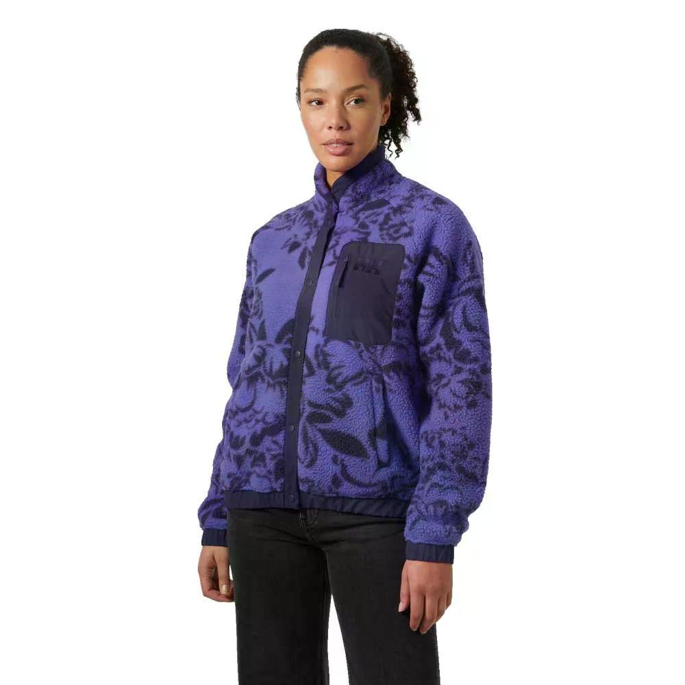 HELLY HANSEN Imperial Printed Pile Snap フルジップフリース （ UltraViolet ） [t]