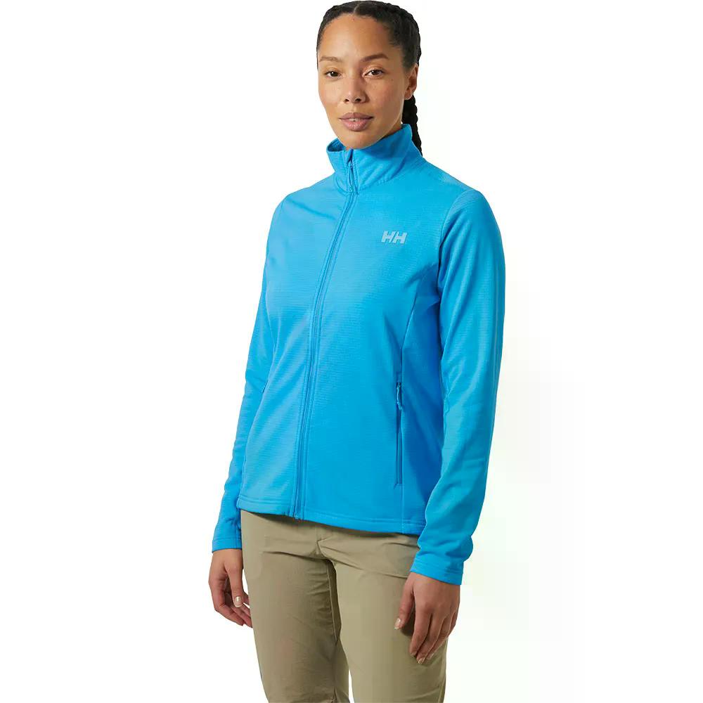 ヘリーハンセン ヴァーサライト フルジップ フリース 成人女性 （ Cyan ） | HELLY HANSEN Versalite Full-Zip Fleece woman  [t]