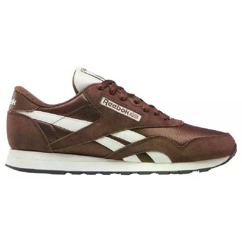 リーボック クラシックス 古典派音楽 ナイロン スニーカー （ CampusBrown/CampusBrown/Chalk ） | REEBOK CLASSICS Classic Nylon Sneakers  [t]