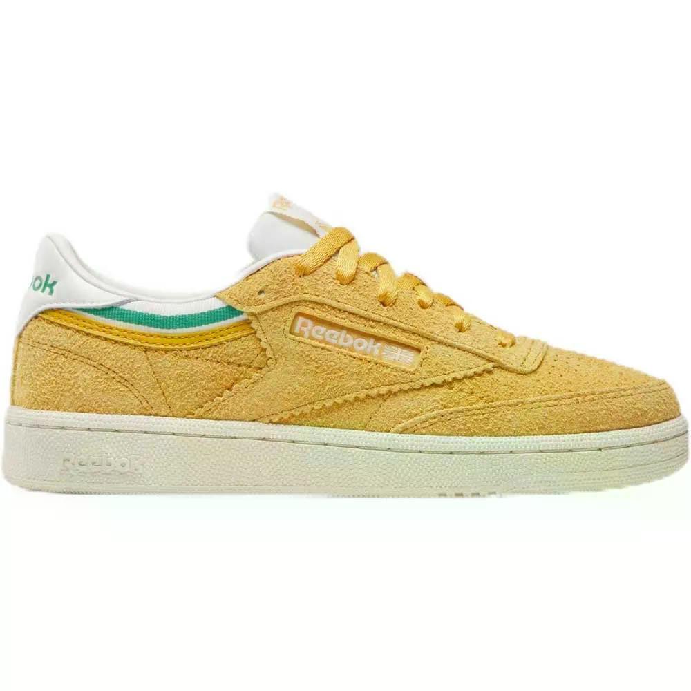 REEBOK CLASSICS Club C 85 スニーカー （ Gritgold/Chalk/UpgradeGreen ）  [t]