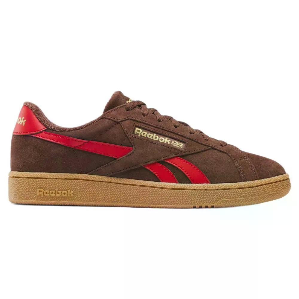 REEBOK CLASSICS Club C Grounds Uk スニーカー （ CampusBrown/VectorRed/Gum ）  [t]