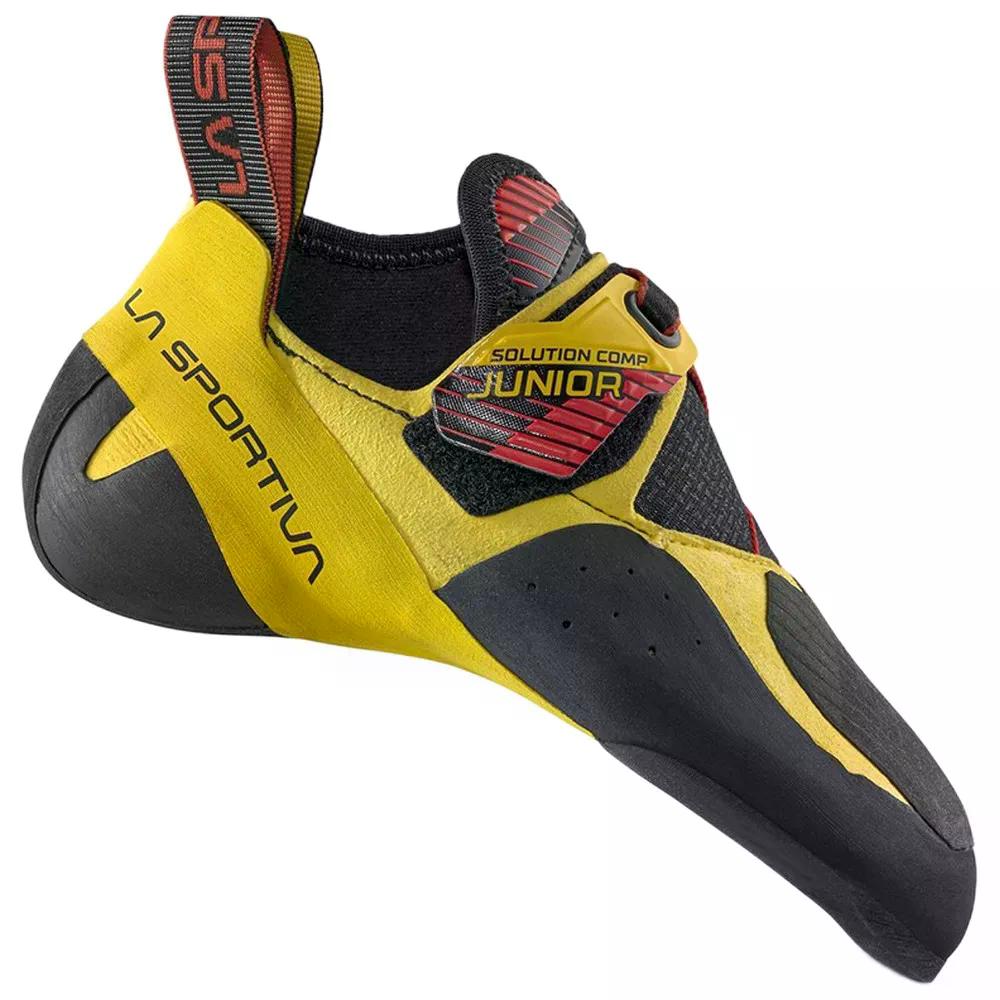 ラ スポルティバ 解決手段 コンプ JR クライミングシューズ （ Yellow/Black ） | 天使の都市 SPORTIVA Solution Comp JR Climbing Shoes  [t]