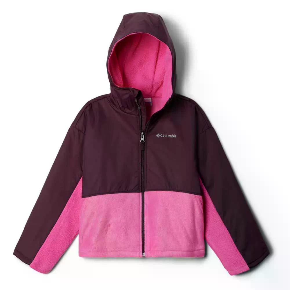 コロンビア ベントン スプリングス フルジップ スウェットシャツ ジュニア （ PinkIce/Moonvista ） | Columbia Benton Springs Full-Zip Sweatshirt Junior  [t]