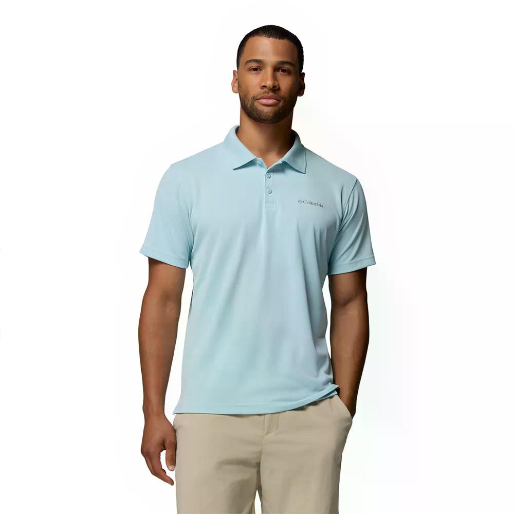 コロンビア ユーティライザー ショートスリーブ ポロシャツ （ MarineLight ） | Columbia Utilizer Short Sleeve Polo Shirt  [t]