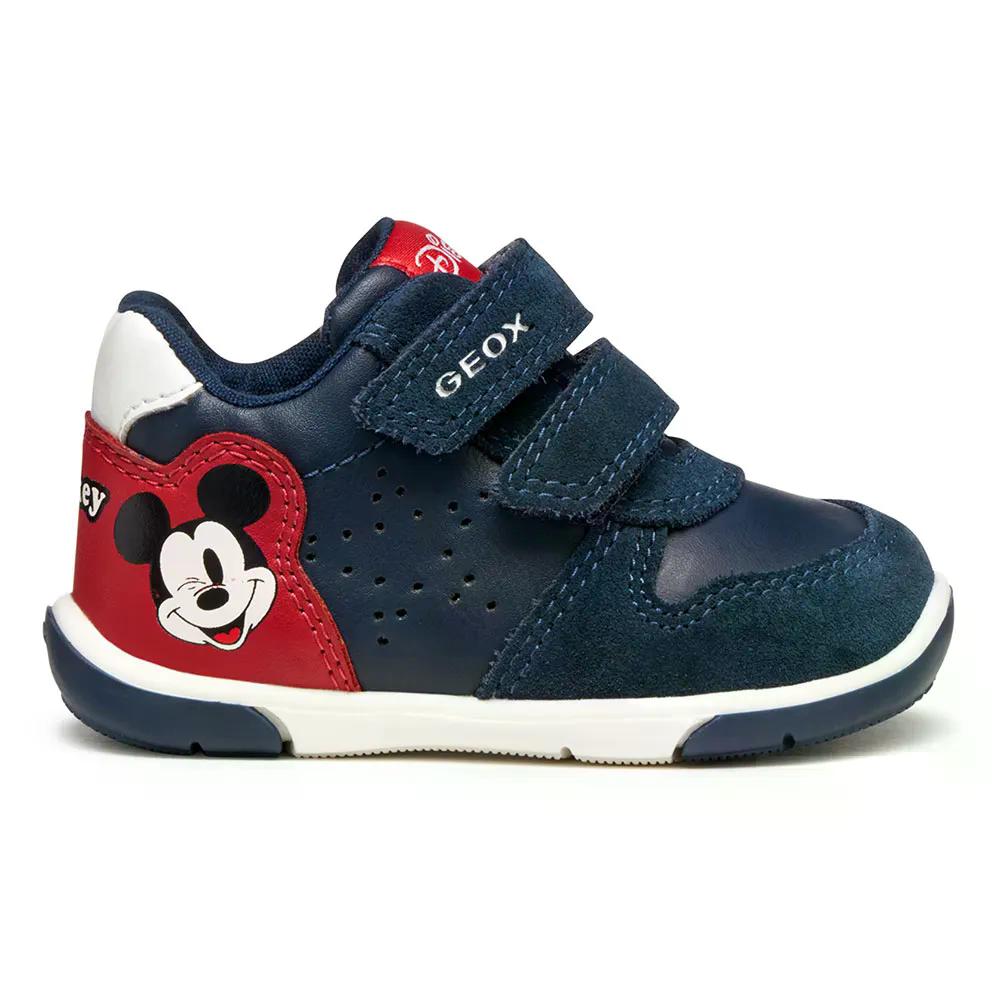 GEOX Zapito Baby スニーカー （ Navy/Red ）  [t]