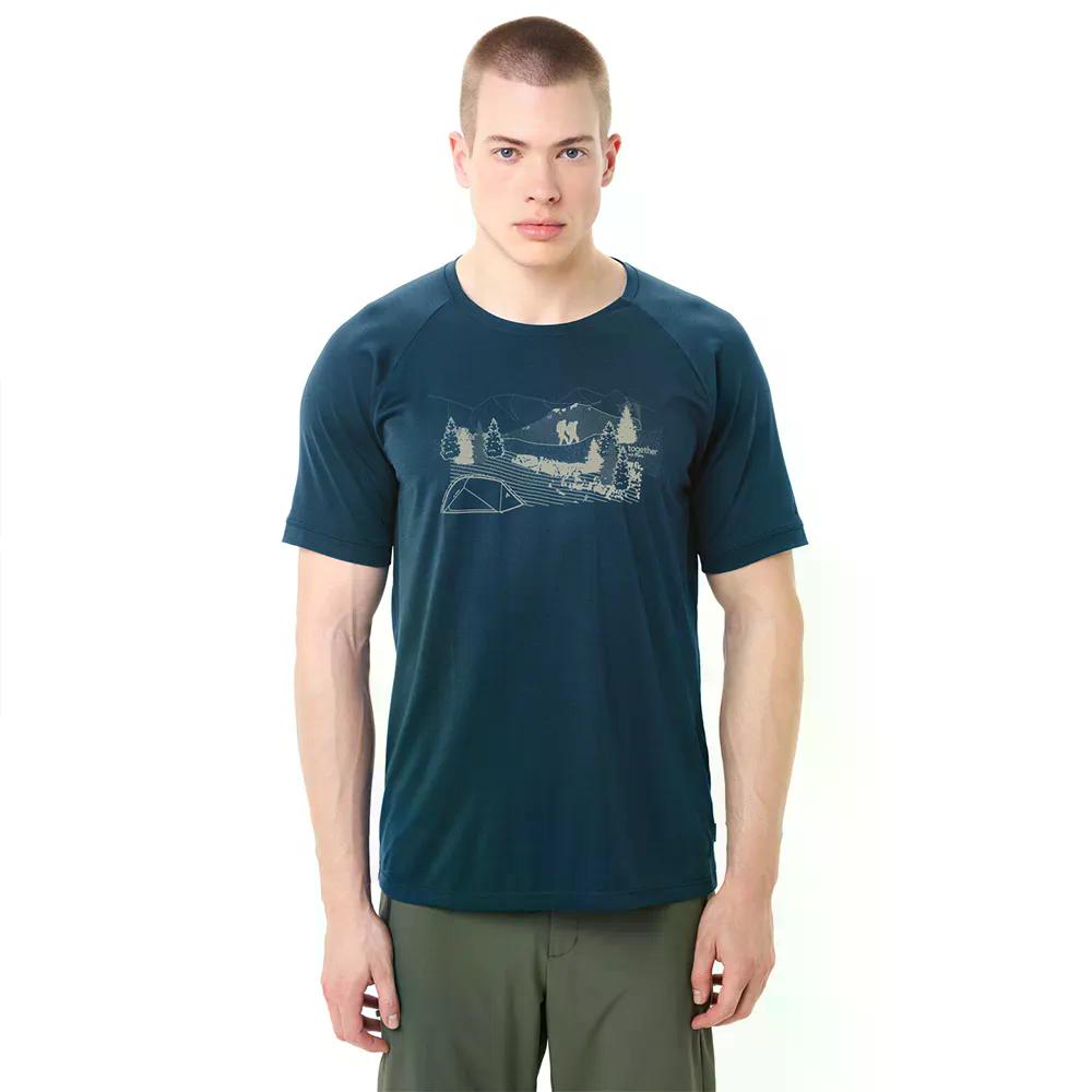 VAUDE Gleann II 半袖Tシャツ （ BalticSea/Blue ）  [t]