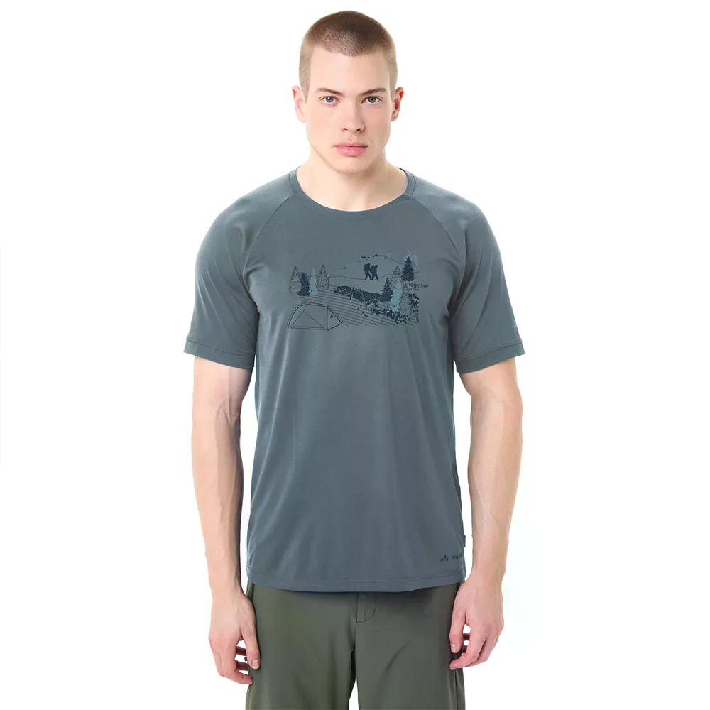 VAUDE Gleann II 半袖Tシャツ （ HeronUni ）  [t]