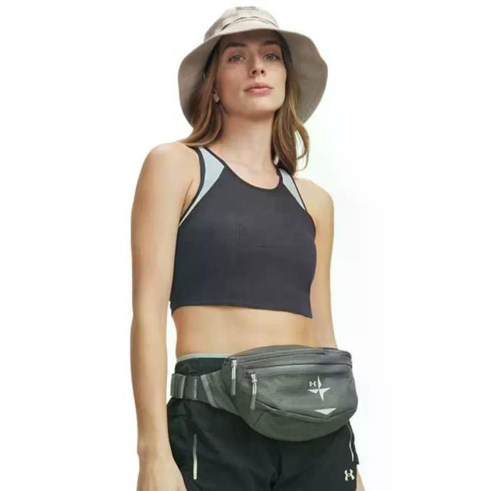 UNDER ARMOUR Explore Trail Run Pocket ノースリーブティーシャツ （ Gray ）  [t]