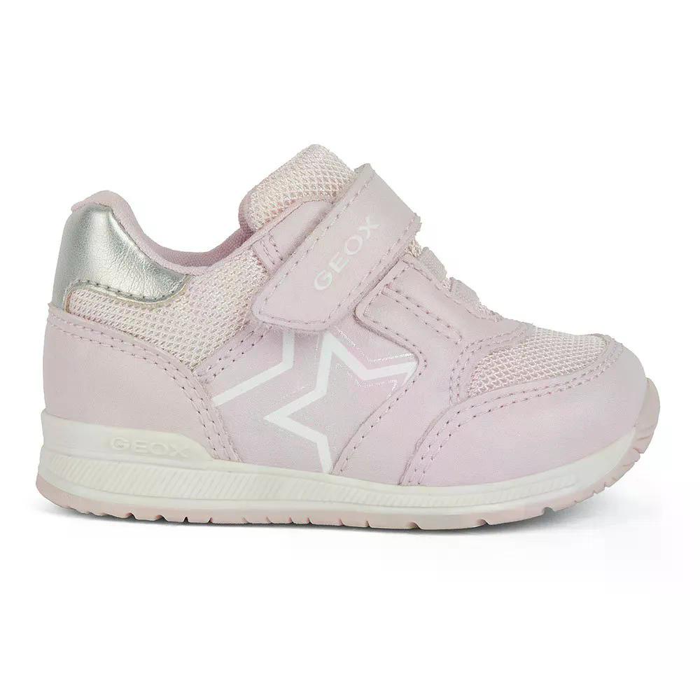 ジェオックス リション ベビー スニーカー （ Pink/Silver ） | GEOX Rishon Baby Sneakers [t]