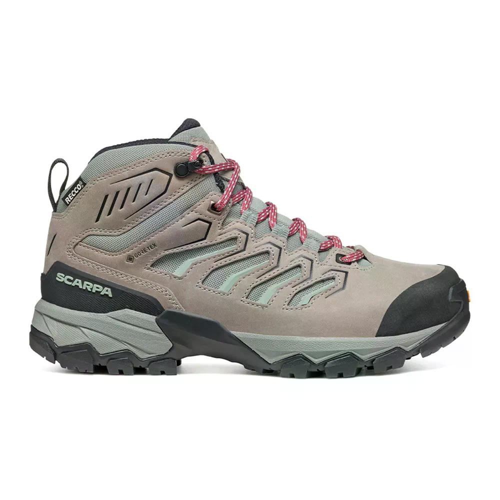 スカルパ モレーン ミッド GTX ハイキング ブーツ レディース （ Mineral ） | SCARPA Moraine Mid GTX Hiking Boots Woman [t]