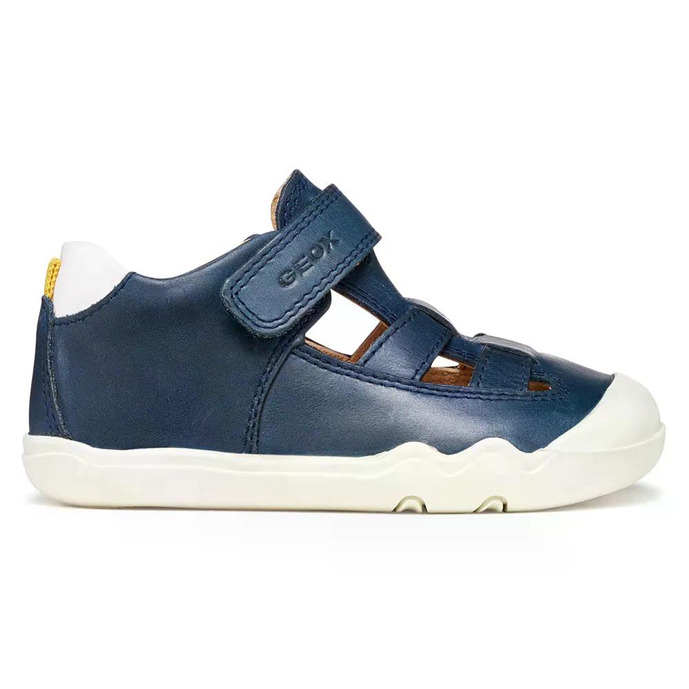ジェオックス ステッピーアップ ベビー スニーカー （ Navy/White ） | GEOX Steppieup Baby Sneakers [t]